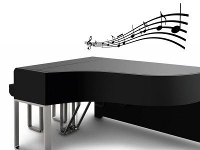Musical notes 2 - custom decal